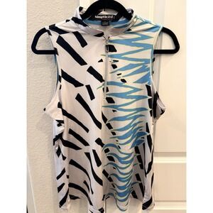 JAMIE SADOCK Women's Sleeveless Simplicite Golf Shirt. Size: L